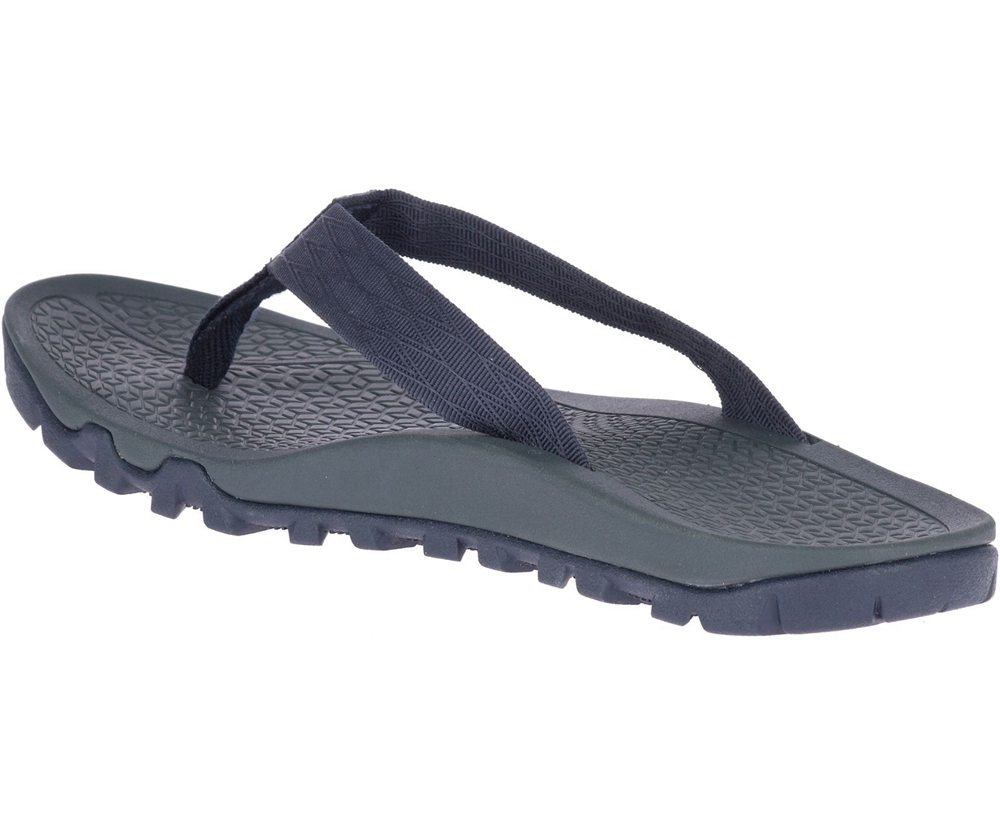 Merrell Sandals Navy - Breakwater Flip - Mens 34AOGLZBV